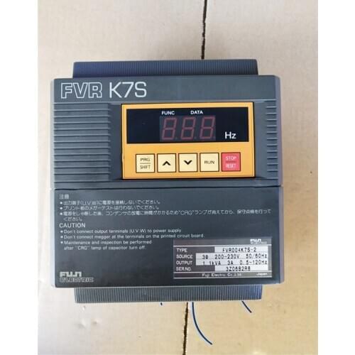 FVR004K7S-2 inverter , used in good condition . 80% appearance new , good working , free shipping