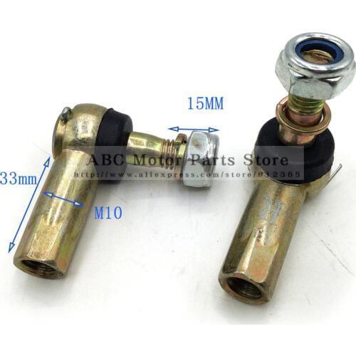 M10 50cc 70cc 90cc 110cc ATV Quad 4 wheels motorcycle ball joint for front up and down swing Arm rocker spare parts