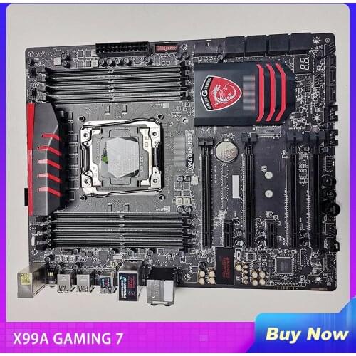 X99A GAMING 7 For MSI Desktop Motherboard LGA 2011 V3 DDR4 For Intel X99A X99M Will Test Before Shipping