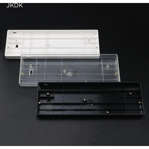 Mini Keyboard GH60 plastic Case Shell for 60% Mechanical Gaming Keyboard Compatible Poker 2 Pok 3r Faceu 60