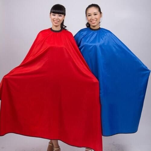 Men\s Women\s Salon Barber Hairdresser Hair Cutting Waterproof Cloth Gown Cape This cape can use in hair salon or at home