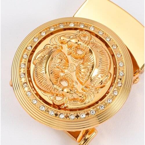 New Fashion Belt Buckle Mens Belt Buckle Zinc Alloy Belt Buckle Automatic Checkoff 3.5cm Designer Belts Men High Quality V369