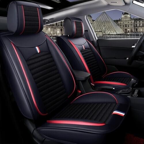 Front+Rear) Car Seat Cover For auto BMW Audi Toyota Honda Ford Edge Mondeo Ecosport Focus Automobiles Seat Covers car-styling