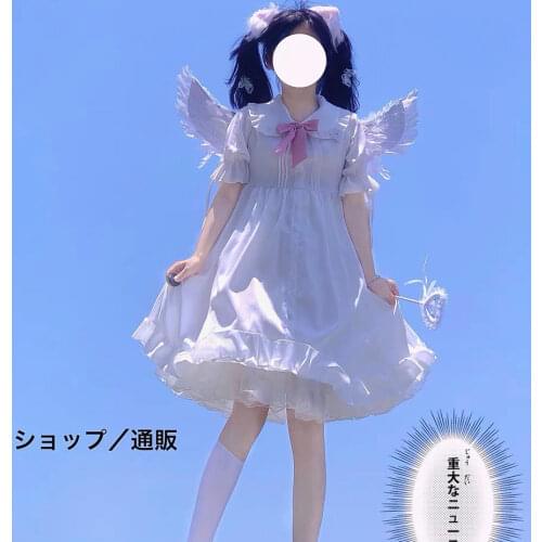 Lolita Dress Super Gentle White Moonlight Soft Girl Light lo Kawaii Loose Japanese Cute Dress Tea Party Dresses