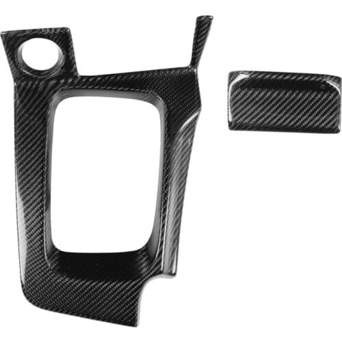 Fit For Nissan GTR R35 2017-up Central Control Gear Panel Right Drive Carbon Fiber Decorative Sticker Accessories