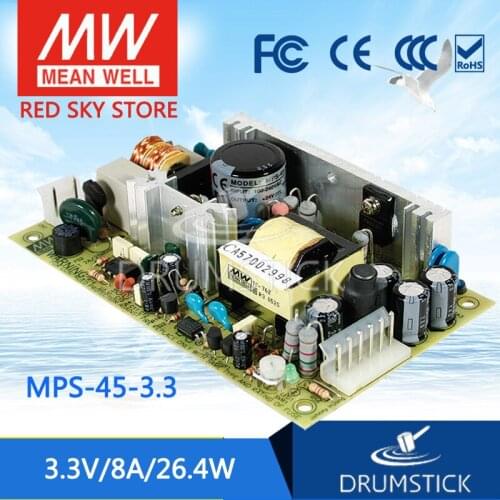 Prosperity MEAN WELL MPS-45-3.3 3.3V 8A meanwell MPS-45 3.3V 26.4W Single Output Medical Type