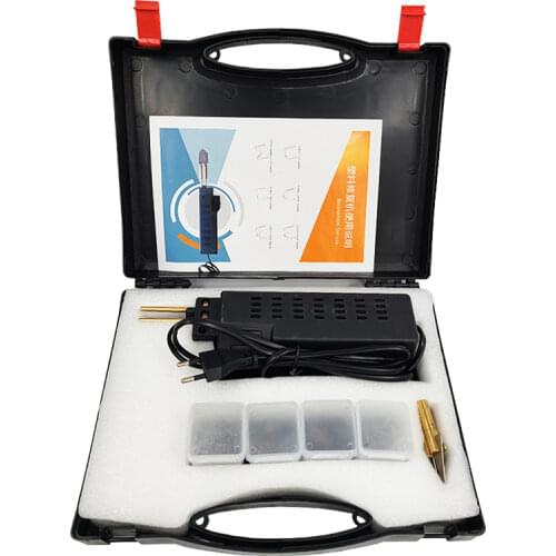 Professional Hot Stapler Plastic Repair System Welding Gun Bumper Fairing Auto Body Tool Plastic Welder Staple Soldering Iron