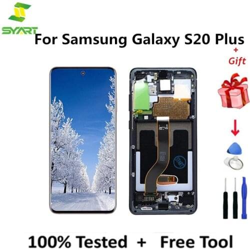 6.7" New Original For Samsung Galaxy S20+ S20 PLUS Touch Screen G985 G985F Touch Screen Assembly Replace For Samsung S20+ PLUS