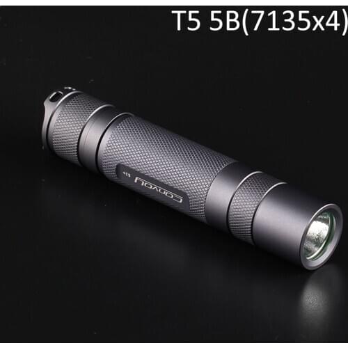 Convoy S2+ Gray EDC LED Flashlight Torch Lantern for Bike Self Defense,Camping Light, Lamp for Bicycle