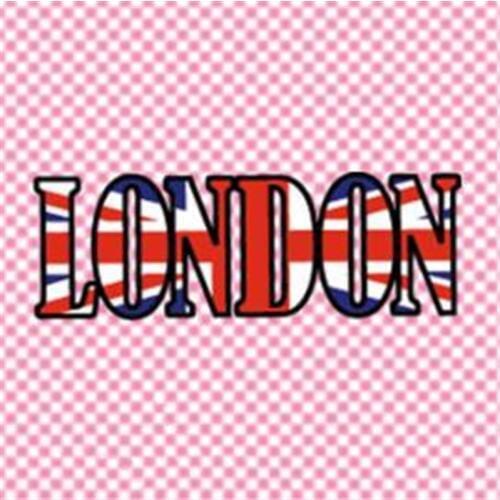 Street Icon 80MM Union jack LONDON Patch Printing Stickers Logo Iron on transfer thermocollants t-shirt Patches for clothes