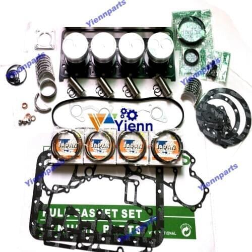 V2403 Engine Overhaul Rebuild Kit With Indirection Piston For Kubota Tractor M4800SUD M4800SU Diesel Engine V2403MEA
