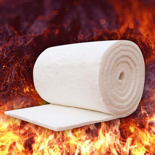 High Temperature Boiler Insulation Aluminum Silicate Needle Ceramic Fiber Insulation Cotton Refractory Fireproof Cotton Blanket