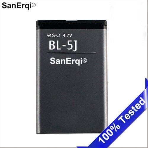 10pcs Battery BL-5J BL 5J For Nokia 5230 5233 5800 3020 Lumia 520 525 530 5900 Xpress Music C3 N900 X6 BL5J Battery