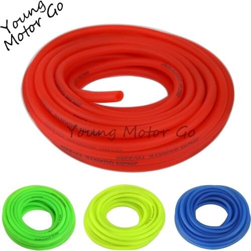 5m 10m Meter Motorcycle Accessories Petrol Fuel Filter Line Hose Gas Oil Pipe High Temperature Resistant Rubber Soft Tube