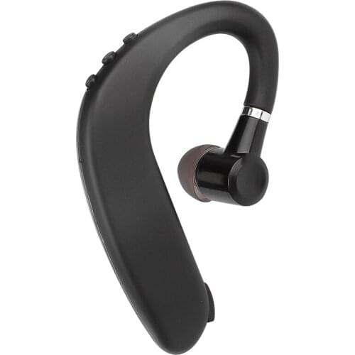Business intelligence Bluetooth 5.0 headset unilateral hands-free sports headset hanging ear wireless headset with microphone