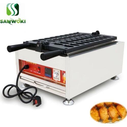 Electric cartoon fish roasting pan fish shape waffle baker machine yaiyaki maker machine waffle baking oven waffle machine