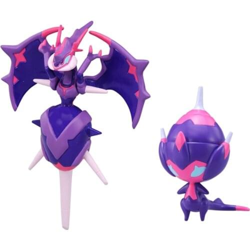 Original TAKARA TOMY Pokemon Anime Figures Naganadel Poipole Collection Model Dolls Pocket Monsters Action Figure Hand-made Toys