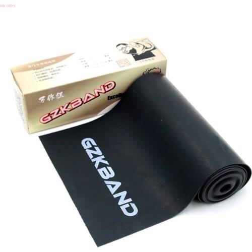 GZK Band 2Mters *15cm Green Yellow Black Color Used For DIY Slingshot Hunting Catapult Shooting