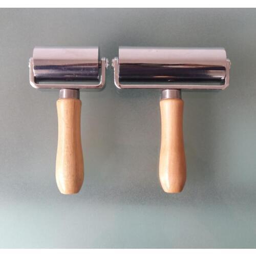 Wallpaper Wallpaper Tools Metal Solid Glossy Flat Pressure Roller Seam Rolling Non-woven Leather Roller