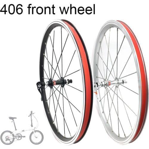 P8 20 inch 406 wheel set Ultralight modified wheel set 2 bearing 74mm Front wheel set folding bike wheels