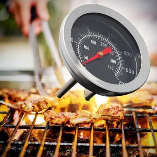 New Barbecue BBQ Grill Thermometer Temp Gauge Outdoor Camping Cook Food Tool