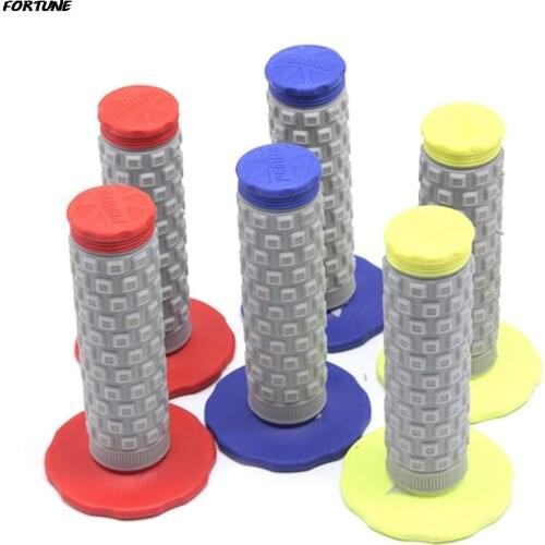 Universal 25mm Motorcycle Handlebar Grips Rubber Non-slip Handlebar For Scooter Bicycle Bike Motorbike Modified Accessories