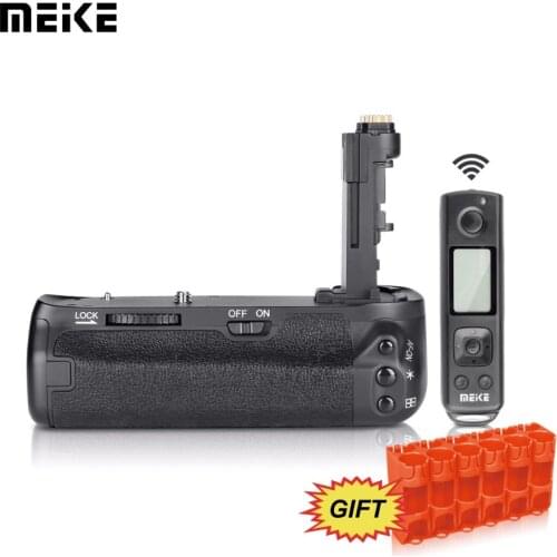 Meike MK-6D2 Pro Battery Grip Built-in 2.4GHz Remote Controller to Control shooting Vertical-shooting Function for Canon 6D II
