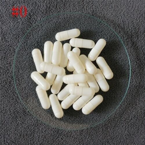 0# 1000pcs 0 Size High Quality Hard Gelatin Empty Capsules, Hollow Gelatin Capsules ,Refillable Joined or Separated Capsules