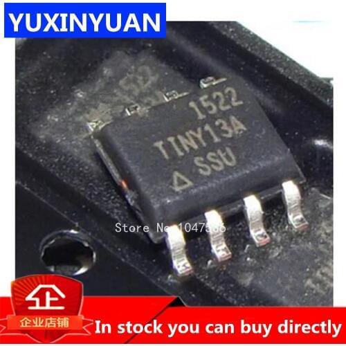 10pcs/lot ATTINY13A-SSU TINY13A ATTINY13A ATTINY13 13A Attiny 13A SOP8 new and original IC