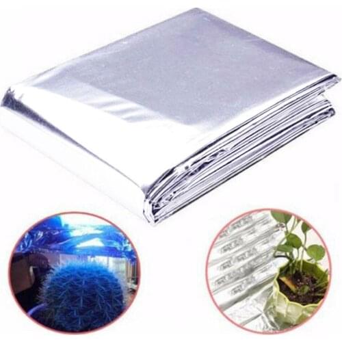 210*155cm Garden Wall Mylar Film Covering Sheet Hydroponic Reflective Highly Q4S4