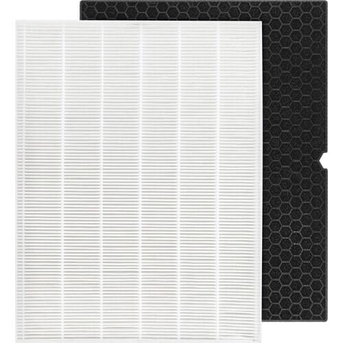 AD-HEPA Replacement Filter H 116130 for Winix 5500-2 Air Purifier - HEPA Filter and Activated Carbon Filter Combo Pack