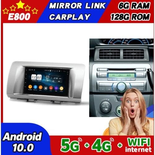 6GB Ram 128GB Rom Car Radio Stereo For TOYOTA BB SUBARU DAIHATSU Android 10 Multimedia Player GPS Navigation Carplay Head Unit