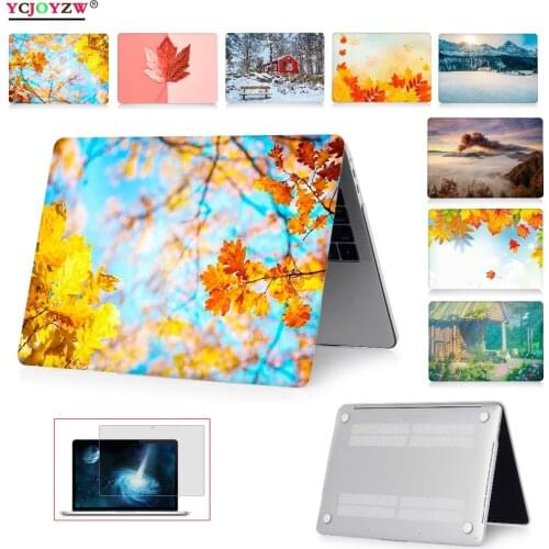Hot Simulation Picture Case For Apple Macbook Case New M1 Air 13 Pro Retina 11 12 13 15 16 inch A2337 Laptop Bag Touch bar Case