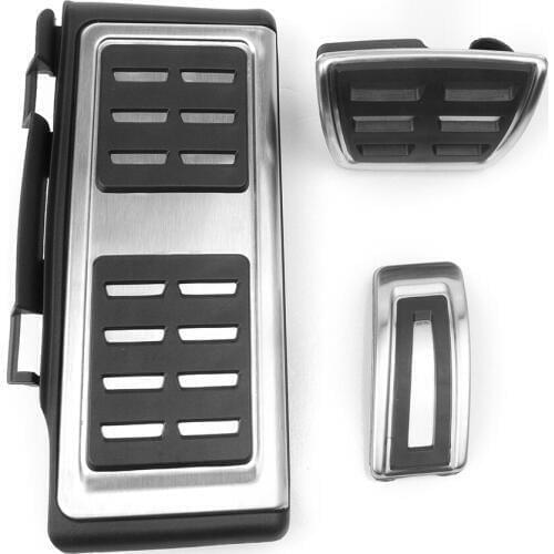 For Volkswagen GOLF 7 MK7 Accelerator AT Foot Pedal Rest Gas Brake Cover Auto Car Parts Automatic Transmission