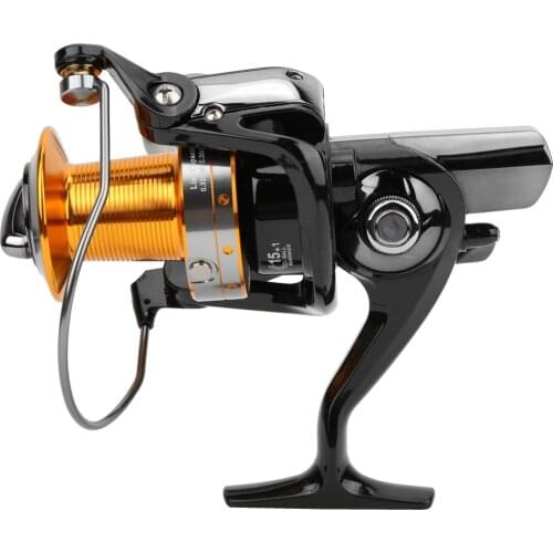 15+1BB Shaft Large Long Shot Spinning Fishing Reel Metal Saltwater Fish Bait Casting Wheel Bait Casting Reel Shot Fishing Reel