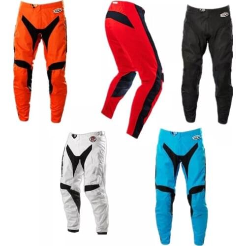 2019 New Mens Motorcyle Riding Pants AM Bicycle Outdoor Sports Downhill Pants With Hip pad MX BMX Motocross MTB Cycling Pants T