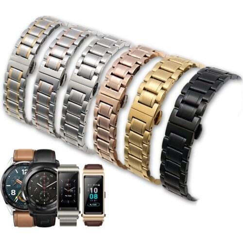 High Quality Watchband Stainless Steel Strap 14mm 15mm 16mm 17mm 18mm 19mm 20mm 21 22mm 23mm 24mm Men Women Watch Bracelet