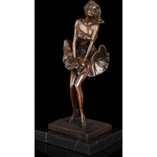 European fairy figure bronze crafts Children room model room decoration business gifts
