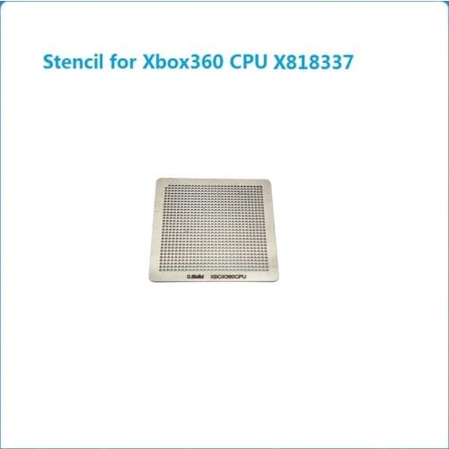Direct Heating 80*80 90*90 BGA Stencil For XBOX CPU GPU-B X818337-001 X818337-002 X818337-003 X818337-004 005 Chip Reballing 0.6