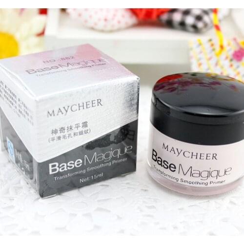 Magic Smooth Silky Face Makeup Primer Invisible Pore Wrinkle Cover Concealer Foundation Base 100% Amazing Effect MAYCHEER CREAM