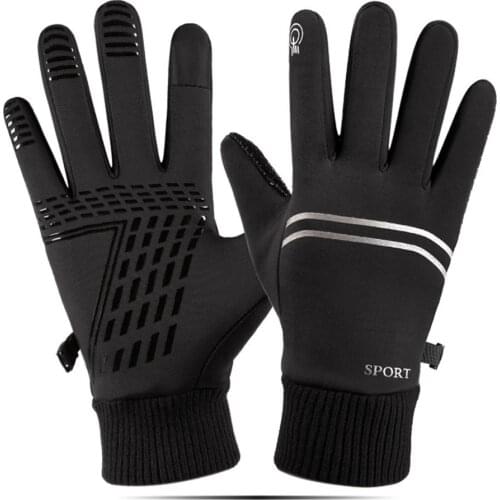 Winter Warm Gloves Waterproof Windproof Outdoor Gloves Thicken Warm Mittens Touch Screen Gloves Unisex Men Sports Cycling Glove