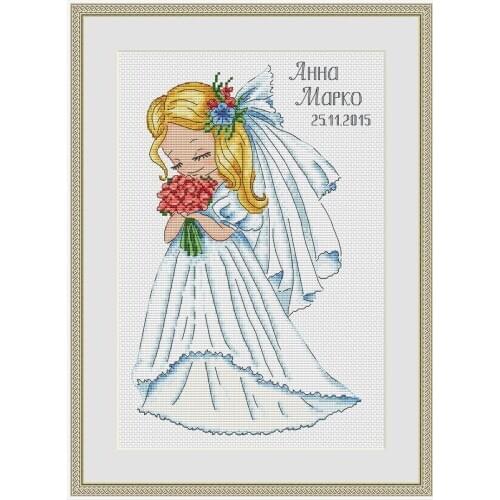 ZZ1419 DIY Homefun Cross Stitch Kit Packages Counted Cross-Stitching Kits New Pattern NOT PRINTED Cross stich Painting Set