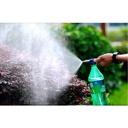 1pc,Coke bottle sprayer copper-headed single-head pneumatic hand-held spray small spray head gardening supplies