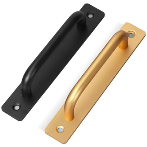 2pcs/Lot Aluminium Alloy Door Handles Balcony Bedroom Kitchen Door Pulls Furniture Handle Door Hardware knobs