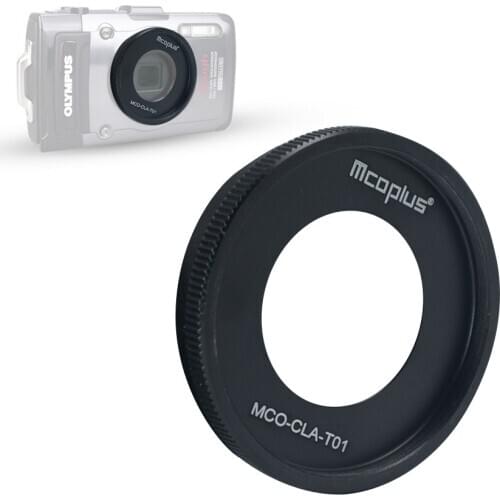 Lens Adapter MCO-CLA-T01 Photography Lens Adapter Camera for 40.5mm Filter for TG-6 TG5 TG4 TG3 TG2 TG1 Camera Lens Adapter