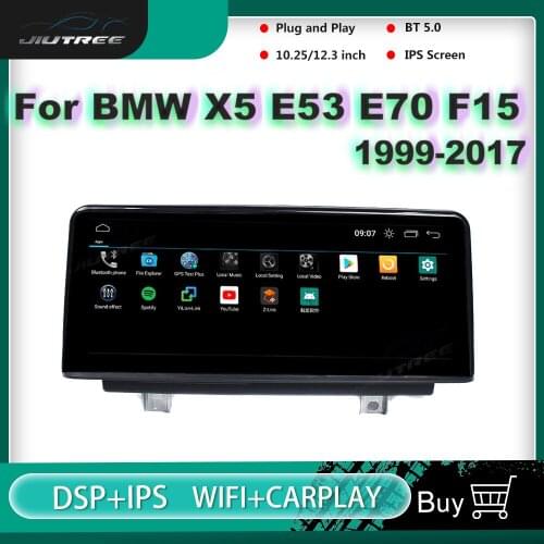 4G Android 10 car radio multimedia video player For BMW X5 E53/E70/E15 1999-2017 CCC CIC NBT navigation GPS 2 din