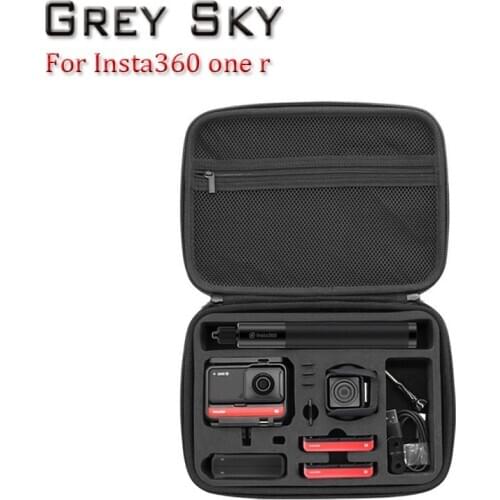 For Insta360 ONE R Storage Bag Protection Box Oner Panoramic camera Lens set Bag Portable oner Action Camera Accessory