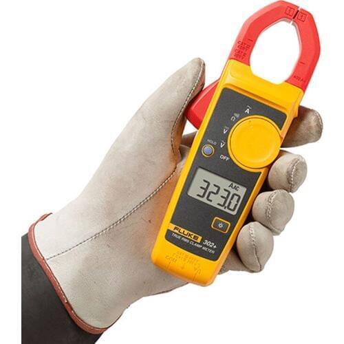 FLUKE 302+ Handheld Digital Clamp Multimeter Meter Tester DMM AC/DC Volt F302 Free Shipping