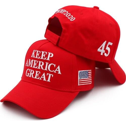 26 Styles Keep America Great 45 Baseball Embroidery Cotton Cap Hat President Trump 2020 Republican KAG MAGA