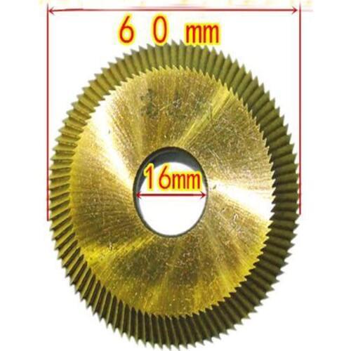 HSS 16x60x6mm Key Cutting Blade For 238BS or 2AS or RH-2 or BW-9 Horizontal Key Machine